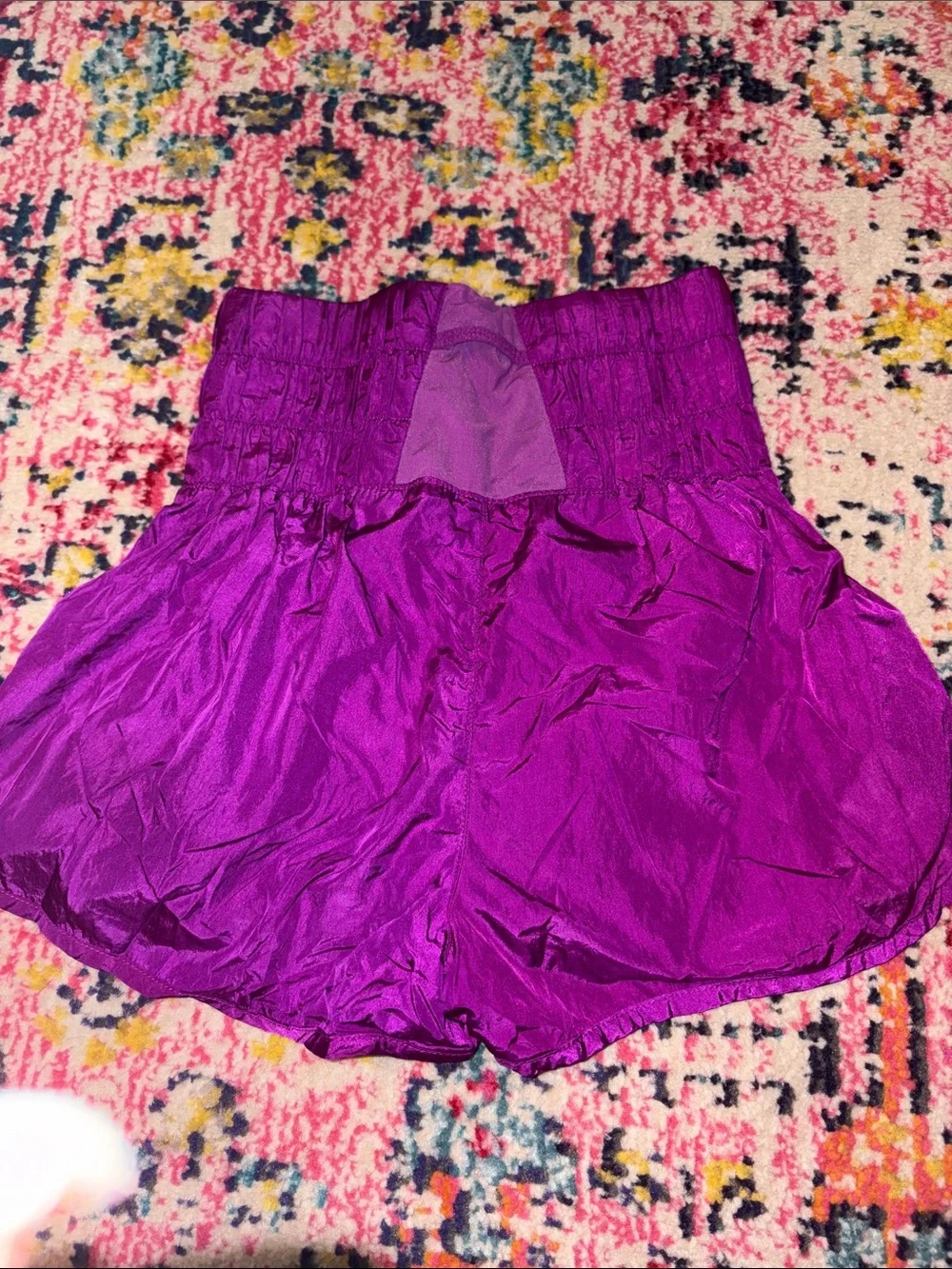 Free People Fuchsia Athletic Shorts